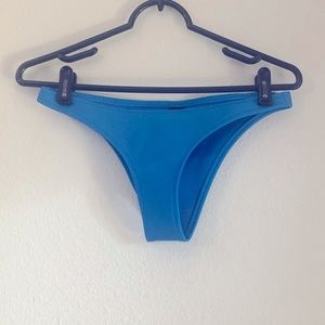 Triangl Blue Neoprene Bikini Bottoms